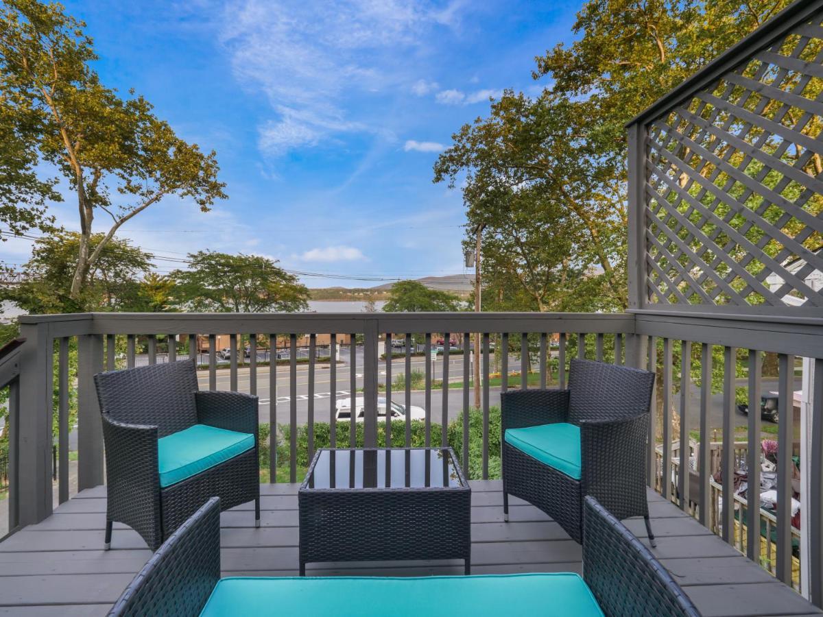 Deck View Of Hudson River & Mt Beacon / Boho Suite Newburgh Bagian luar foto